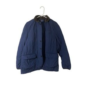 Vineyard Vines Men's Boatyard Coat Chore BarnJacket Olive Green Lined Quilted XL